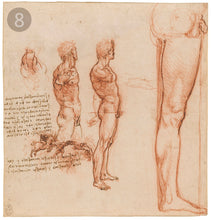 Carica l'immagine nel visualizzatore di Gallery, Disegni di Leonardo Da Vinci - relaxart.it