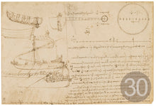 Carica l'immagine nel visualizzatore di Gallery, Disegni di Leonardo Da Vinci - relaxart.it