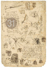 Carica l'immagine nel visualizzatore di Gallery, Disegni di Leonardo Da Vinci - relaxart.it