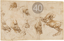 Carica l'immagine nel visualizzatore di Gallery, Disegni di Leonardo Da Vinci - relaxart.it
