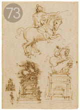 Carica l'immagine nel visualizzatore di Gallery, Disegni di Leonardo Da Vinci - relaxart.it