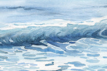 Carica l'immagine nel visualizzatore di Gallery, Acquerello Originale Pano Acqua 01 - relaxart.it