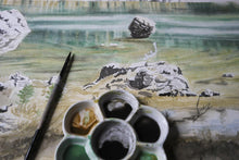 Carica l'immagine nel visualizzatore di Gallery, Acquerello Originale Pano Acqua 03 - relaxart.it
