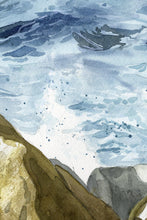 Carica l'immagine nel visualizzatore di Gallery, Trittico 02 Terra Fuoco Acqua - relaxart.it