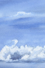 Carica l'immagine nel visualizzatore di Gallery, Acquerello Originale Pano Aria 03 - relaxart.it