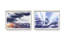 Carica l'immagine nel visualizzatore di Gallery, Dittico 17 Fuoco Aria - relaxart.it