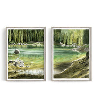 Carica l'immagine nel visualizzatore di Gallery, Dittico Acqua 03 - relaxart.it