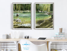 Carica l'immagine nel visualizzatore di Gallery, Dittico Acqua 03 - relaxart.it
