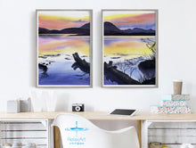 Carica l'immagine nel visualizzatore di Gallery, Dittico Fuoco 03 - relaxart.it