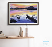 Carica l'immagine nel visualizzatore di Gallery, Acquerello Fuoco 10 - relaxart.it