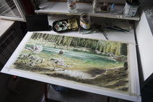 Carica l'immagine nel visualizzatore di Gallery, Acquerello Acqua 08 - relaxart.it