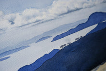 Carica l'immagine nel visualizzatore di Gallery, Acquerello Originale Pano Aria 03 - relaxart.it