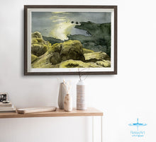 Carica l'immagine nel visualizzatore di Gallery, Acquerello Terra 10 - relaxart.it
