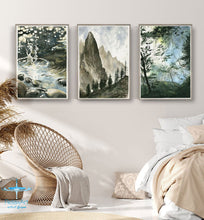 Carica l'immagine nel visualizzatore di Gallery, Trittico 01 Acqua Terra Quintessenza - relaxart.it