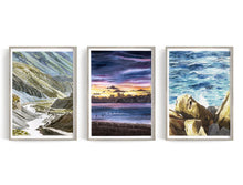 Carica l'immagine nel visualizzatore di Gallery, Trittico 02 Terra Fuoco Acqua - relaxart.it