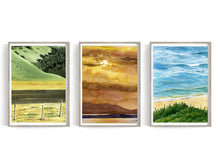 Carica l'immagine nel visualizzatore di Gallery, Trittico 05 Terra Fuoco Acqua - relaxart.it
