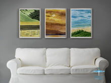 Carica l'immagine nel visualizzatore di Gallery, Trittico 05 Terra Fuoco Acqua - relaxart.it