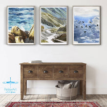 Carica l'immagine nel visualizzatore di Gallery, Trittico 08 Acqua Terra Aria - relaxart.it