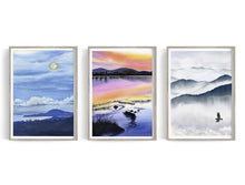 Carica l'immagine nel visualizzatore di Gallery, Trittico 16 Aria Fuoco Quintessenza - relaxart.it