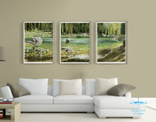 Carica l'immagine nel visualizzatore di Gallery, Trittico Acqua 03 - relaxart.it