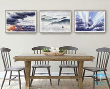 Carica l'immagine nel visualizzatore di Gallery, Trittico 11 Fuoco Quintessenza Aria - relaxart.it
